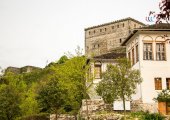 Inside the city of Gjirokastra