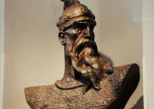 Scanderbeg portrait in the museum