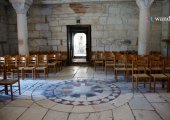 Inside the church