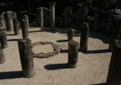 Inside the archeologic park of Butrint