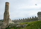 Inside the fortress - ruins of the only mosque