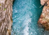 Canyon in Thethi Valley