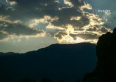 Sunrise in Prespa Lake