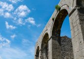 Inside the walls of Rozafa Castle