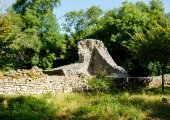 Inside the archeologic park of Butrint