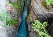 Canyon in Thethi Valley