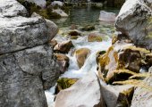 Crystal waters of Valbona river