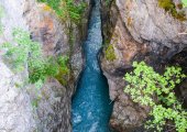 Canyon in Thethi Valley