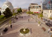 Pedestrian street in Shkodra