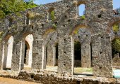 Inside the archeologic park of Butrint