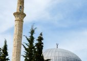 Mosque in downtown Berat