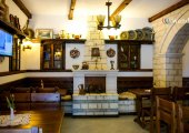 Restaurant inside the fortress