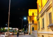 Boulevard Nation Martyrs meeting Skanderbeg Square